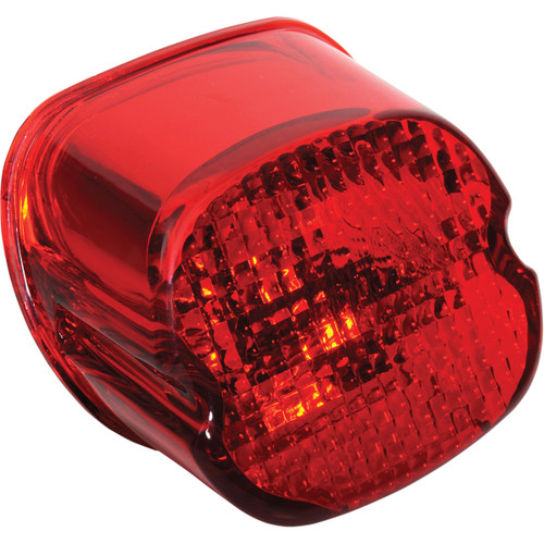 Drag Specialties - Taillight Lens - Bottom Tag Window - Red