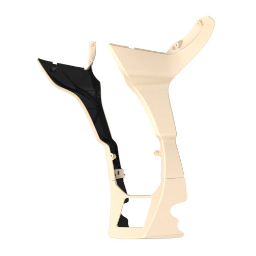 Sand Camo Denim Fairing Spoiler Kit for Harley Road Glide 2017-later