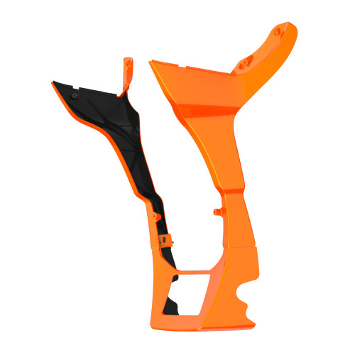 Wicked Orange Pearl Fairing Spoiler Kit for Harley Road Glide 2017-later