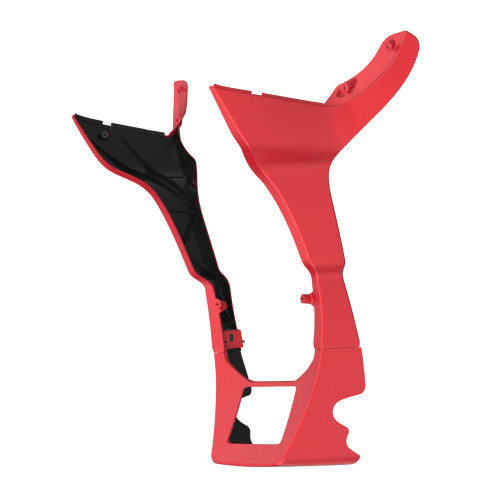 Wicked Red Denim Fairing Spoiler Kit for Harley Road Glide 2017-later