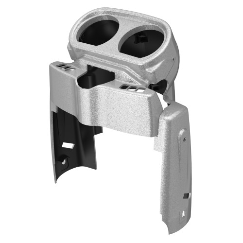 Hard Candy Shattered Flake Gauge Cluster Cover for Harley Road Glide 2015up