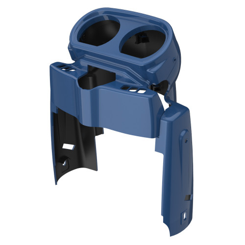 Advanblack Legend BLue Gauge Cluster Cover for Harley Road Glide 2015up