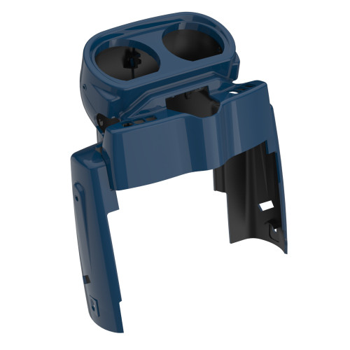 Advanblack Reef Blue Gauge Cluster Cover for Harley Road Glide 2015up