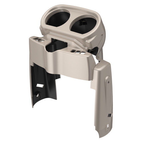 Advanblack Silver Fortune Gauge Cluster Cover for Harley Road Glide 2015up