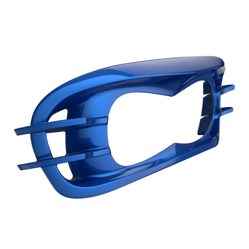 Bright Billiard Blue Headlight Bezel For Harley Road Glide 2015 To 2023