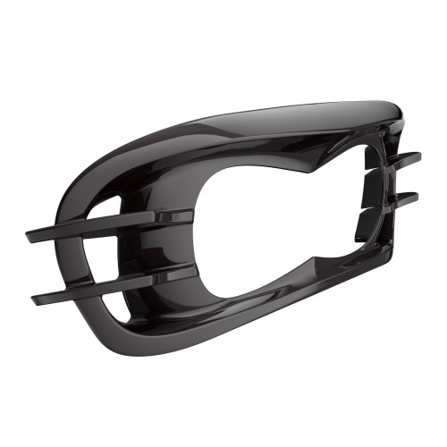Blackened Cayenne Headlight Bezel For Harley Road Glide 2015 To 2022