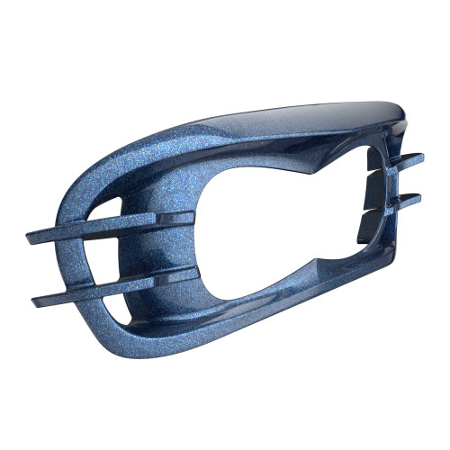 Cosmic Blue Pearl Headlight Bezel For Harley Road Glide 2015 To 2022