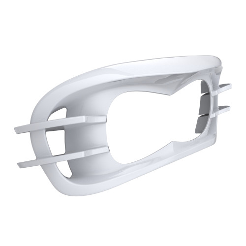 Crushed Ice Pearl Headlight Bezel For Harley Road Glide 2015 To 2022