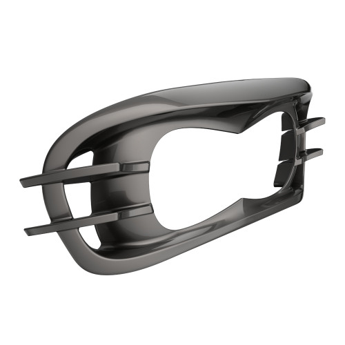 Silver Flux Headlight Bezel For Harley Road Glide 2015 To 2022