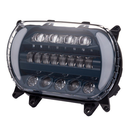 Billiard Teal Attack Headlight For 2015up Road Glide