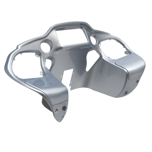 Advanblack Atlas Silver Metallic Inner Fairing for Harley Road Glide 2015up