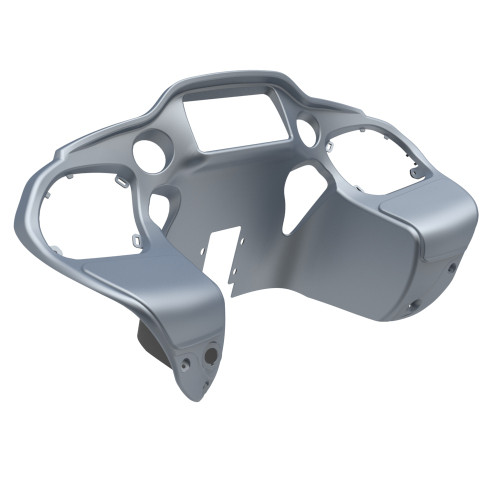 Advanblack Barracuda Silver Denim Inner Fairing for Harley Road Glide 2015up