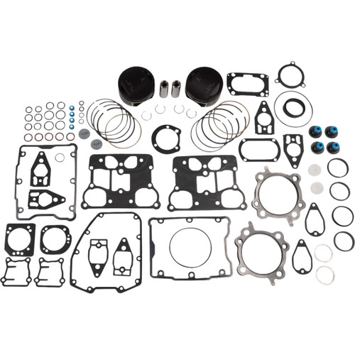 Wiseco #VT2797 - Piston Kit with Gaskets - Standard - Twin Cam 88"/96"/103" Bored to 1746 cc (106 Cubic Inch)