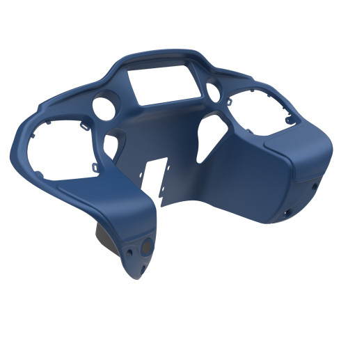 Advanblack Legend Blue Denim Inner Fairing for Harley Road Glide 2015up