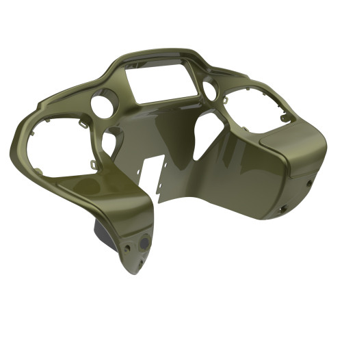 Advanblack Mineral Green Metallic Inner Fairing for Harley Road Glide 2015up
