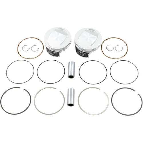 Wiseco #K0208PS - Tracker™ Series Piston Kit - 3.875" - 88 Cubic Inch Bored to 95 Cubic Inch - Standard - Twin Cam