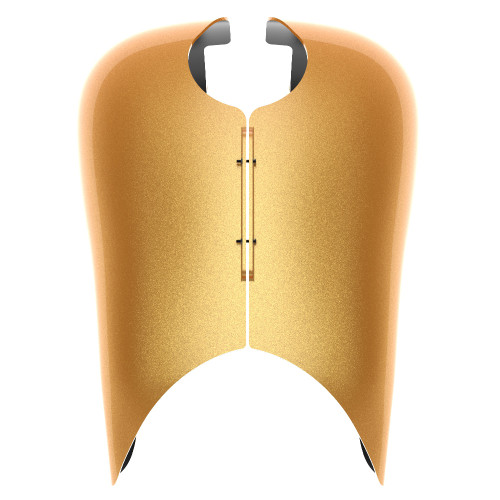 Advanblack Hard Candy Gold Flake Extended Stretched Tank Cover for Harley 2008-2020 Street Glide & Road Glide