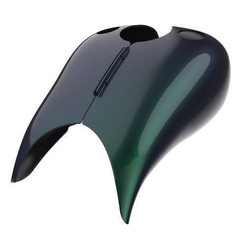 Advanblack Snake Venom Extended Stretched Tank Cover for Harley 2008-2020 Street Glide & Road Glide