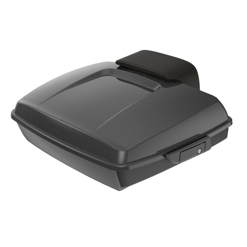 Advanblack Black Hole Razor Tour Pack Pak Pad Luggage Trunk For '97-'20 Harley Touring Street Electra Road Glide