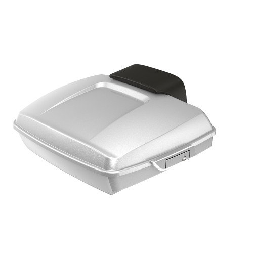 Advanblack Hard Candy Shattered Flake Razor Tour Pack Pad Luggage Trunk For '97-'21 Harley Touring Street Electra Road Glide