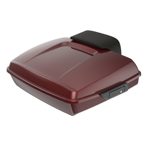 Advanblack Stiletto Red Razor Tour Pack Pad For '97-'21 Harley Touring Street Electra Road Glide