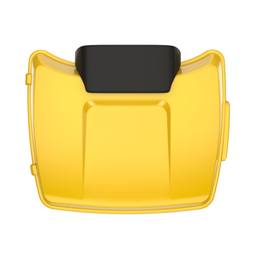 Chrome Yellow Razor Tour Pack Pad Luggage Trunk For '97-'23 Harley Touring