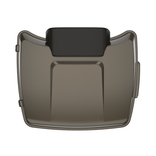 Dark Alloy Razor Tour Pack Pad Luggage Trunk For '97-'23 Harley Touring