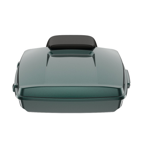 Deep Jade Pearl Razor Tour Pack Pad Luggage Trunk For '97-'23 Harley Touring
