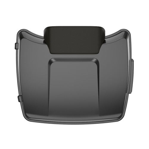 Gray Haze Razor Tour Pack Pad Luggage Trunk For '97-'23 Harley Touring