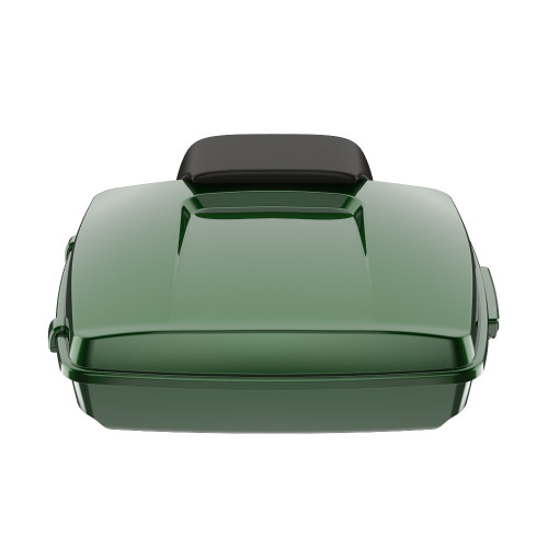 Kinetic Green Razor Tour Pack Pad Luggage Trunk For '97-'23 Harley Touring