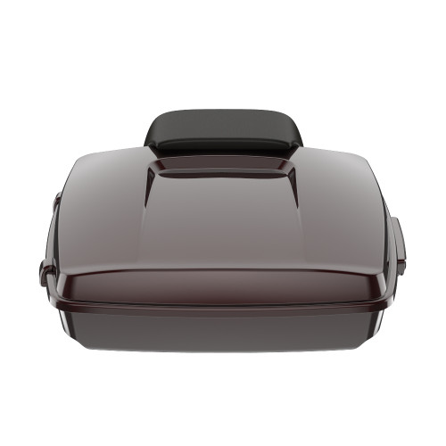 Midnight Crimson Razor Tour Pack Pad Luggage Trunk For '97-'23 Harley Touring