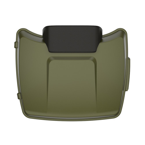 Mineral Green Denim Razor Tour Pack Pad Luggage Trunk For '97-'23 Harley Touring