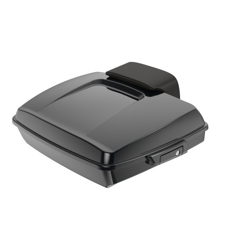 Midnight Pearl Razor Tour Pack Pad Luggage Trunk For '97-'23 Harley Touring