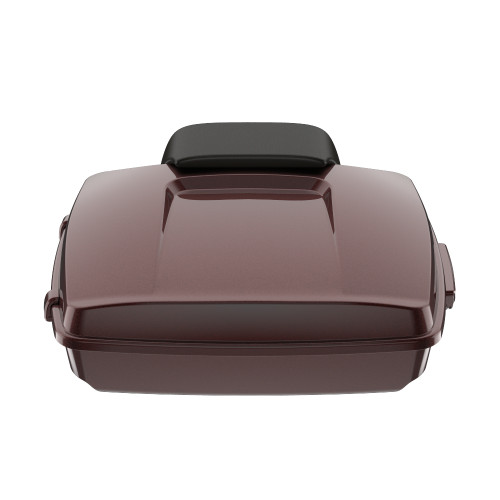 Merlot Sunglo Razor Tour Pack Pad Luggage Trunk For '97-'23 Harley Touring