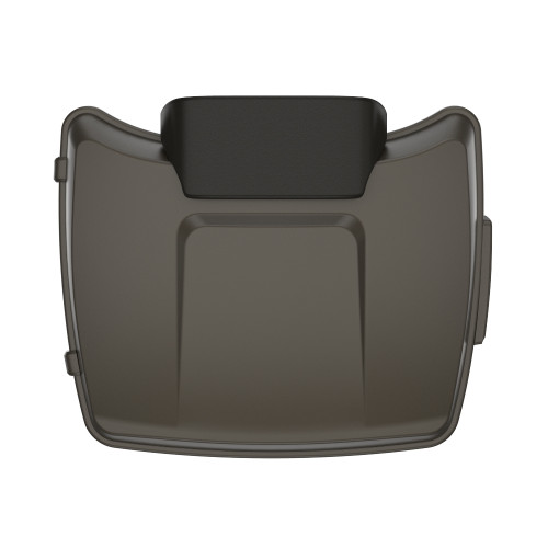 River Rock Gray Denim Razor Tour Pack Pad Luggage Trunk For '97-'23 Harley Touring