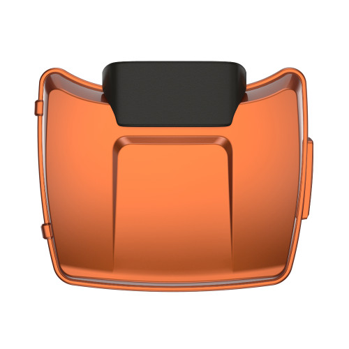 Scorched Orange Razor Tour Pack Pad Luggage Trunk For '97-'23 Harley Touring