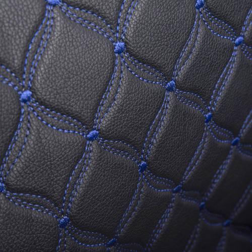 Advanblack Saddlebag Liner Custom Blue Stitching Liner Kit Fit for 2014+ OEM Factory Stock SaddleBags Bottoms