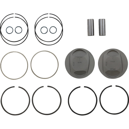 KB Performance #KB660LCA.010 - Piston Kit - 3.875" +0.010" - 10.0:1 CR - 103" Twin Cam | 96" Big Bore to 103" w/SE 95 cc Heads