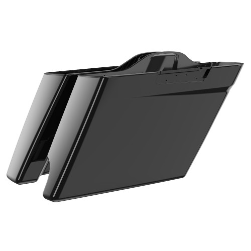Advanblack Black Hole 2 into 1 Stretched Extended Saddlebag Bottoms for 2014+ Harley Davidson Touring