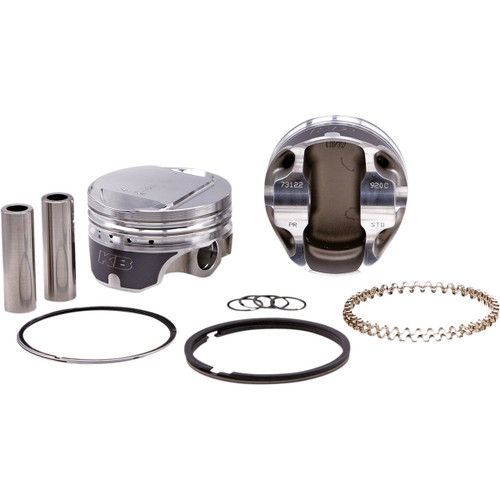 KB Performance #KB921C.010 - Piston Kit - 3.498" +0.010" - 10.5:1 CR - Evolution Big Twin