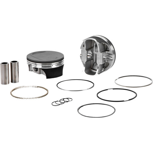 KB Performance #KB662LCA.STD - Piston Kit - 4.125" Standard - 10.0:1 CR - 96"-103" Twin Cam Bored to 117 ci w/SE 95 cc Heads