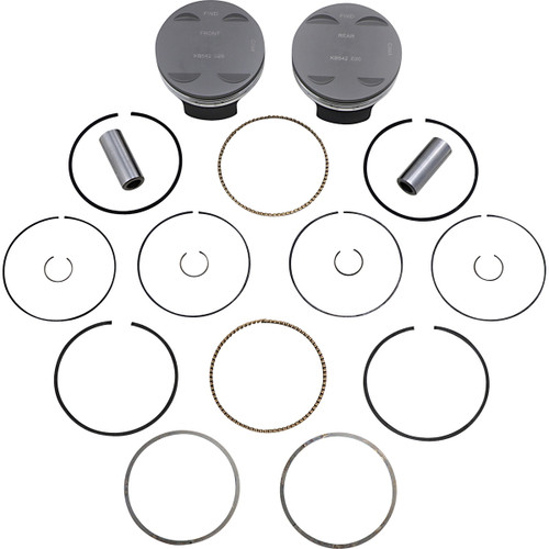 KB Performance #KB542LCA.020 - Piston Kit - 4.125" +0.020" - 11.0:1 CR - 114"/117" Bored to 120" - M8