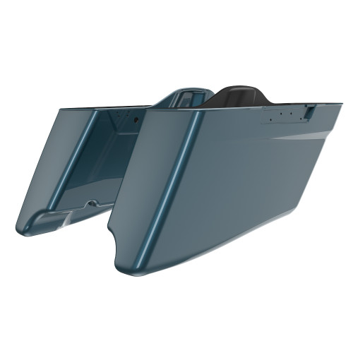 Advanblack Spruce CVO Style Tapered Stretched Extended Saddlebag Bottoms for Harley Davidson 2014+ Touring