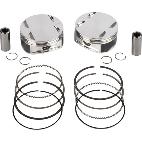 JE Pistons #370251 - Piston Kit - 4.125" Bore - +0.050" Oversize - 114"/117" M8