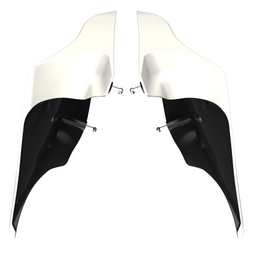 Advanblack Bonneville Salt Denim ABS Stretched Extended Side Cover Panel for 2014+ Harley Davidson Touring