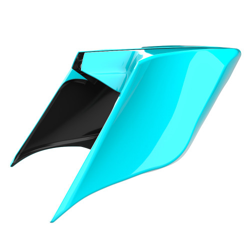 Advanblack Frosted Pearl ABS Stretched Extended Side Cover Panel for 2014+ Harley Davidson Touring