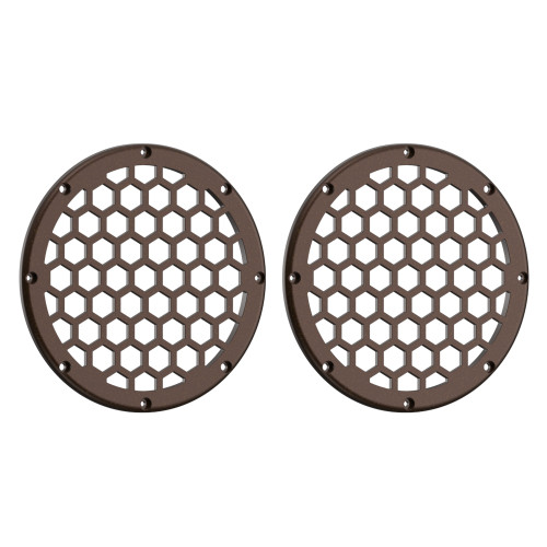 Advanblack x XBS Color Matched HEX 6.5'' Speaker Grills-Black and Bronze