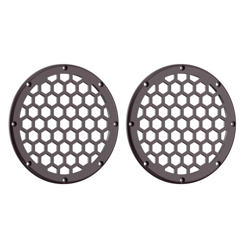 Advanblack x XBS Color Matched HEX 6.5'' Speaker Grills-Black Cherry