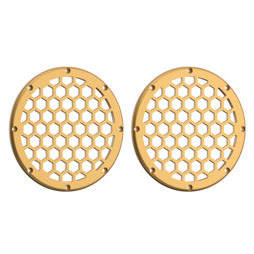 Advanblack x XBS Color Matched HEX 6.5'' Speaker Grills-Black Hills Gold