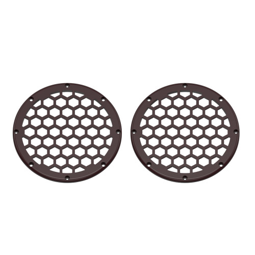 Advanblack x XBS Color Matched HEX 6.5'' Speaker Grills-Billiard Burgundy